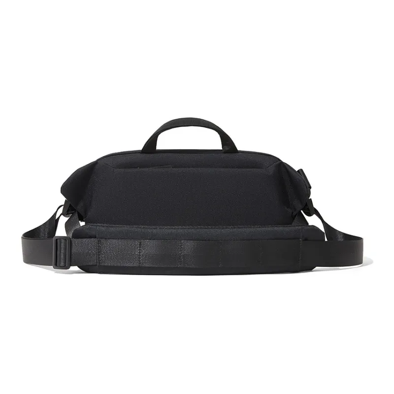 BOSTANTEN Fabric Shoulder Bag, Crossbody Bag, Handbag Men's Black-4