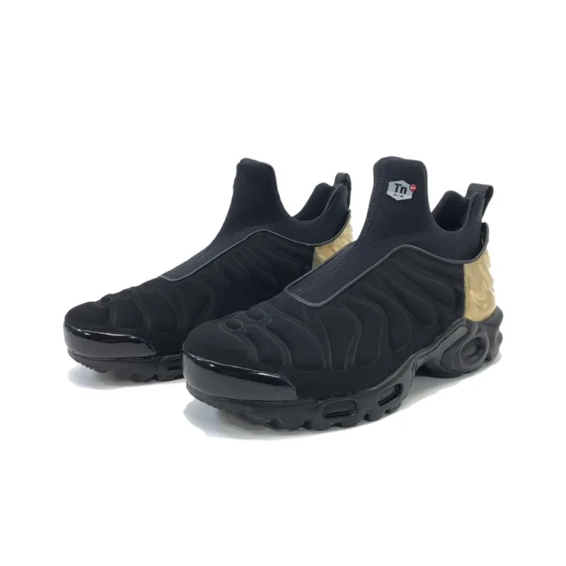 Nike Air Max Plus Slip Sp 'Black Metallic Gold' Women's-2