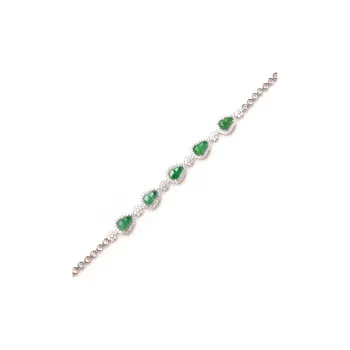 Clear Snow Ice Glutinous Bracelets Women's