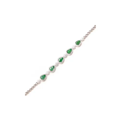Clear Snow Ice Glutinous Bracelets Women's