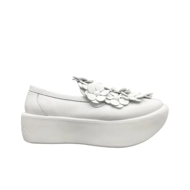 Tokyo Bopper Loafers 5cm Women's White-1