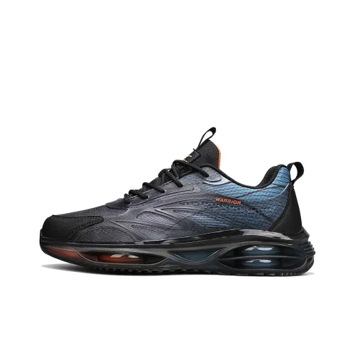 WARRIOR Running Shoes Men Low Top Blue