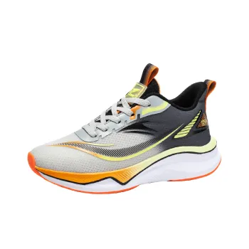 Kinglake Low Top Running Shoes Unisex White Yellow