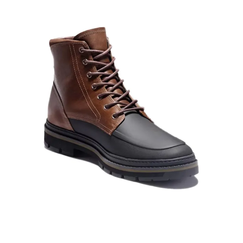 Timberland Port Union Ankle Boots Men's Black Brown-1
