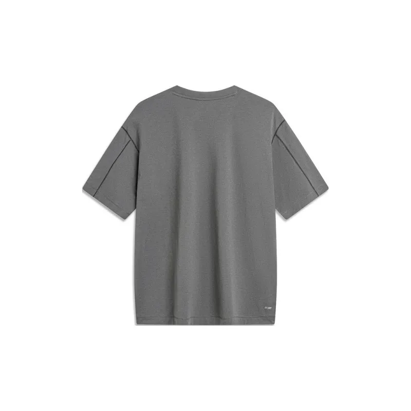 LiNing T Shirt Men's Thunderstorm Gray-1