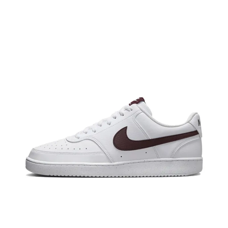 Nike Court Vision Low Next Nature 'White Burgundy Crush'-0