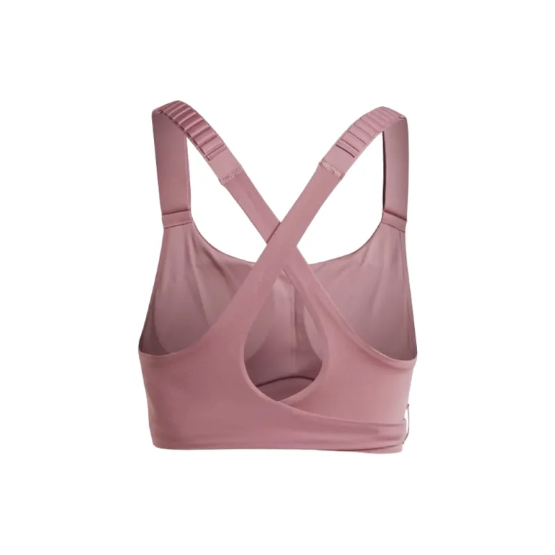 Adidas FASTIMPACT LUXE RUN HIGH SUPPORT BRA Women's 1 Pack Pink-1