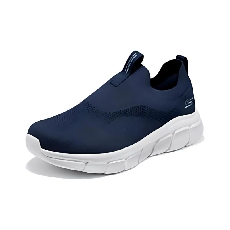 Skechers Bob's Anti Slip Wear Resistant Low Top Casual Shoes Men's Blue-2