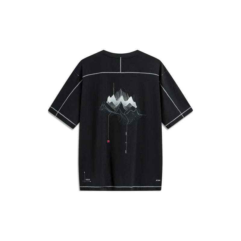 LINING T Shirts Unisex Black-1