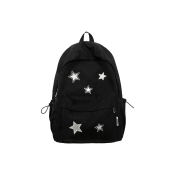 Huangmu Nylon Backpack Regular Unisex Blue/Black/Pink/Blue/Green