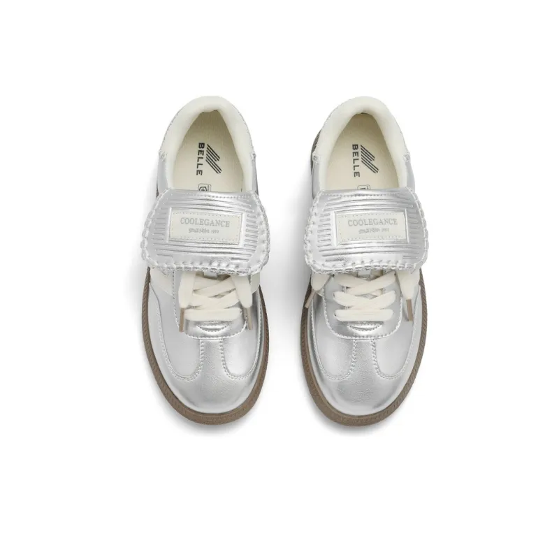 BELLE Anti Slip Wear Resistant Low Top Skateboard Shoes Women's-2