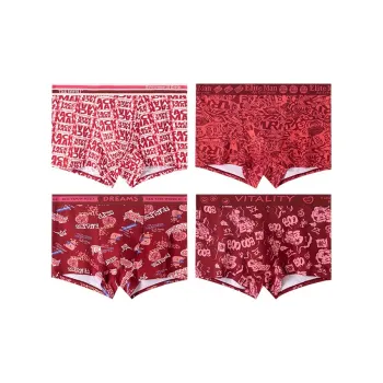 H-YXIANG Underpants Men's 4 Pack