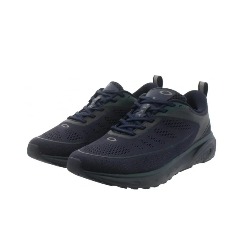 Oakley Anti-Slip Wear-Resistant Low-Top Casual Running Shoes Men's Dark Blue-2