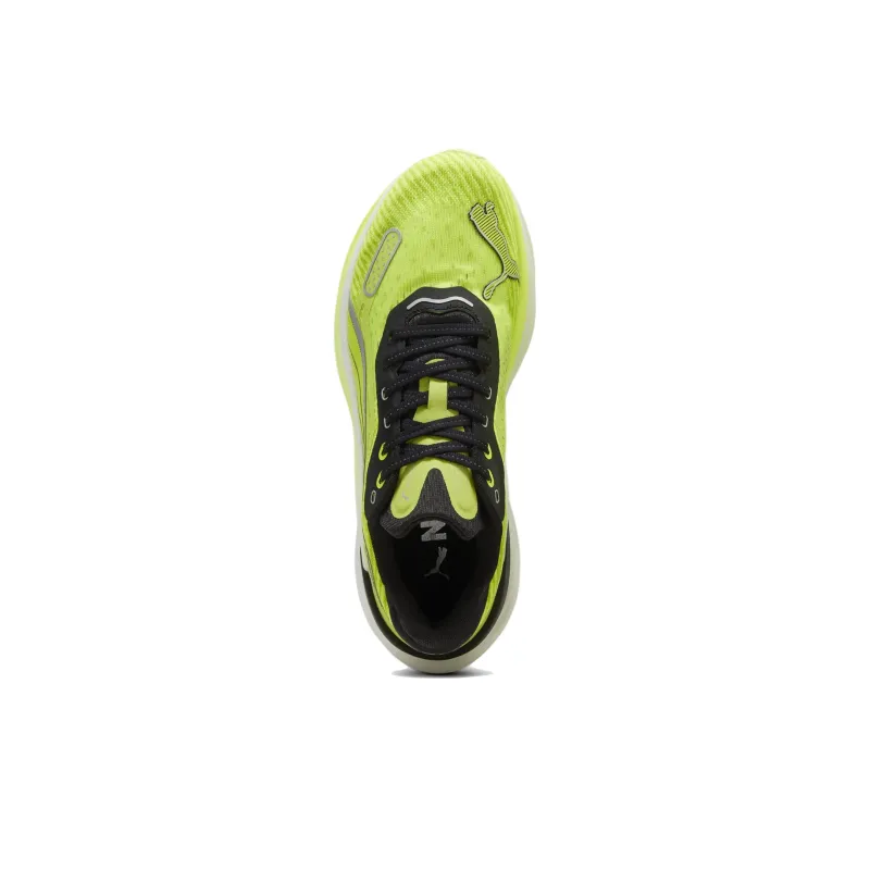 PUMA Magnify Nitro 2 Cushioning Wear Resistant Low Top Casual Running Shoes Men's Light Green-3