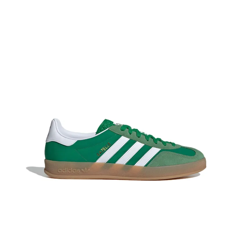 Adidas Originals Gazelle Indoor Green Gum-1
