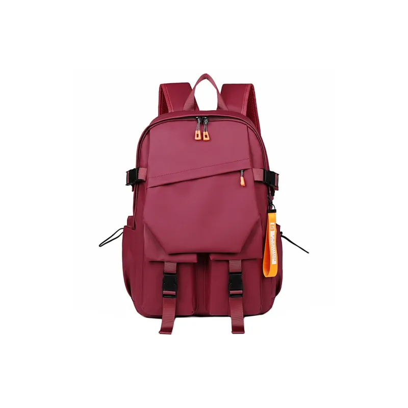 BAODIDAISHU Water Resistant Membrana Dermalis Backpacks Unisex Black/Gray/Dark Gray/Red/Dark Blue-19