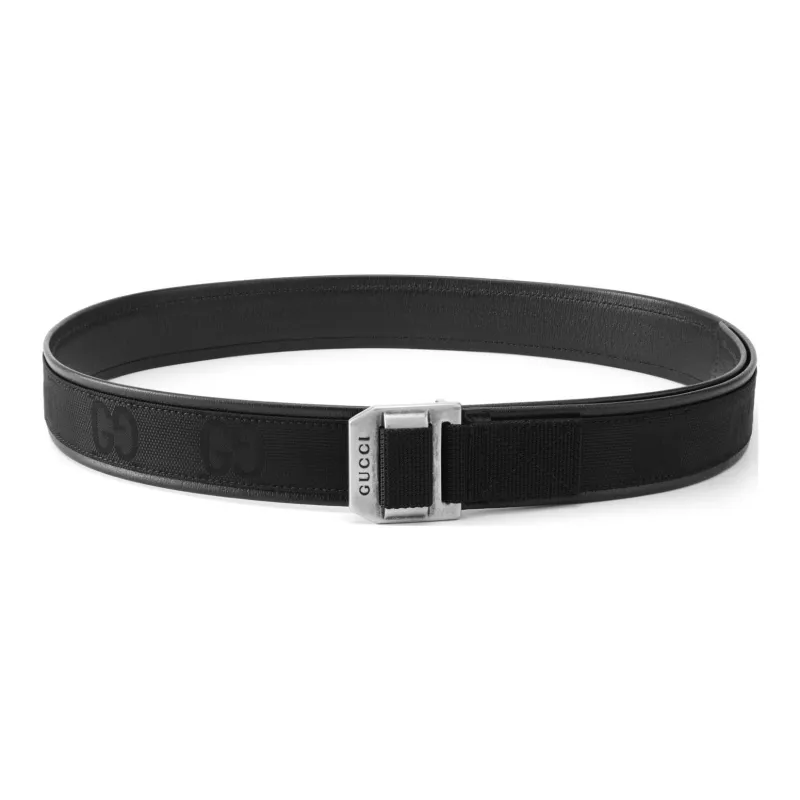 GUCCI Gg Patterned Print Belt-1