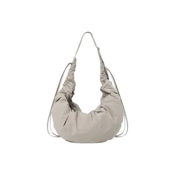 COS Polyester Shoulder Bag Large Size Women's Moor Gray
