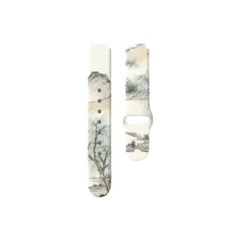 Mr. Strap Xiaomi Compatibility Watch Band Silicone Material