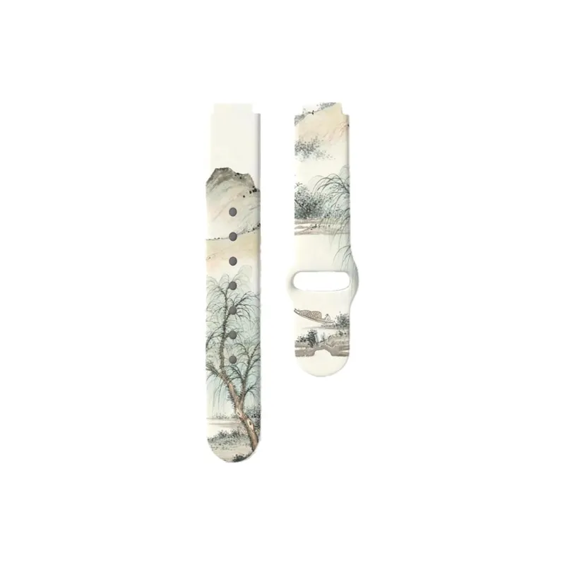 Mr. Strap Xiaomi Compatibility Watch Band Silicone Material-0