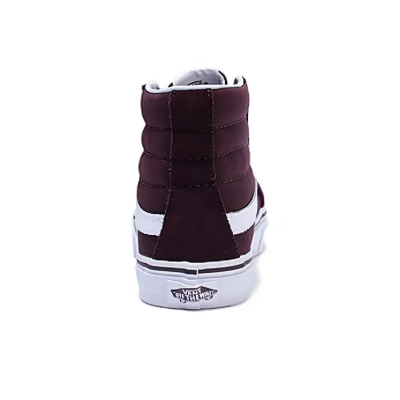 Vans SK8 HI Slim Sneakers Deep Wine Wine Red Women's-4