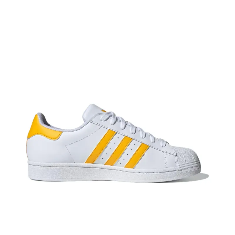 Adidas Superstar Cloud White Crew Yellow-1