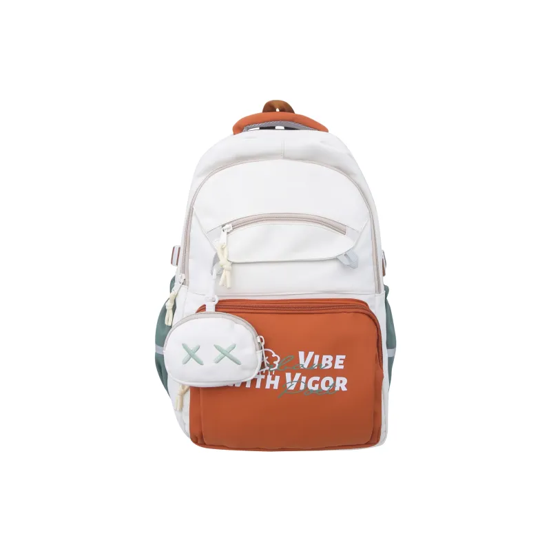 BAODIDAISHU Nylon Backpack Women's Multicolor-5