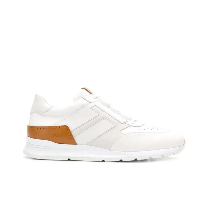 TOD'S Low Top Running Shoes Men's White-1