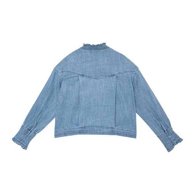ROSESTUDIOBYGUOPEI Shirt Women's Blue-1