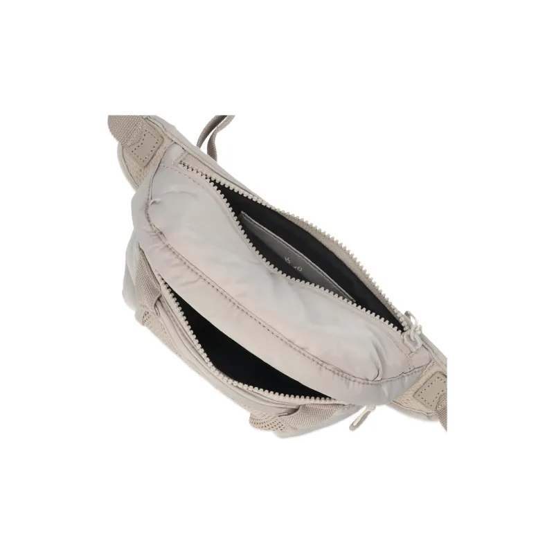 KENZO Nylon Fanny Pack Unisex Gray White-4