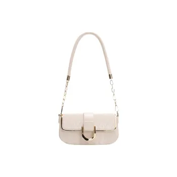 Carksky PU Shoulder Bag Regular Women's White/Pink