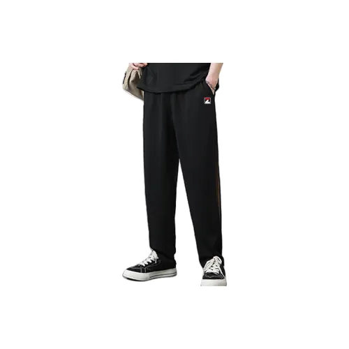 ZHULE Casual Pants Unisex Classic Black