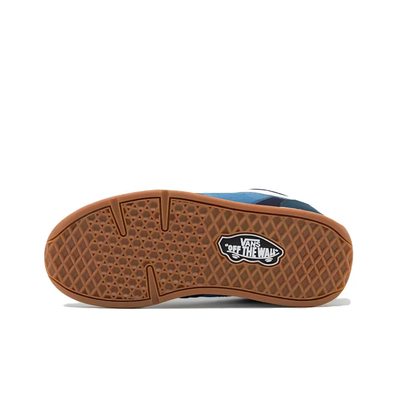 Vans Rowley Anti Slip Wear Resistant Low Top Casual Shoes Unisex Blue-4