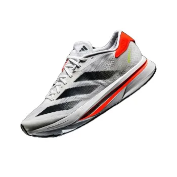 Adidas Adizero Anti-Slip And Wear-Resistant Breathable Low-Top Running Shoes Men's White