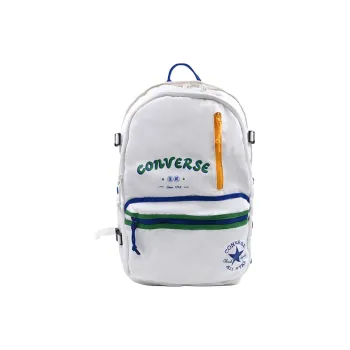 Converse Polyester Backpack Medium Size Unisex Multicolor