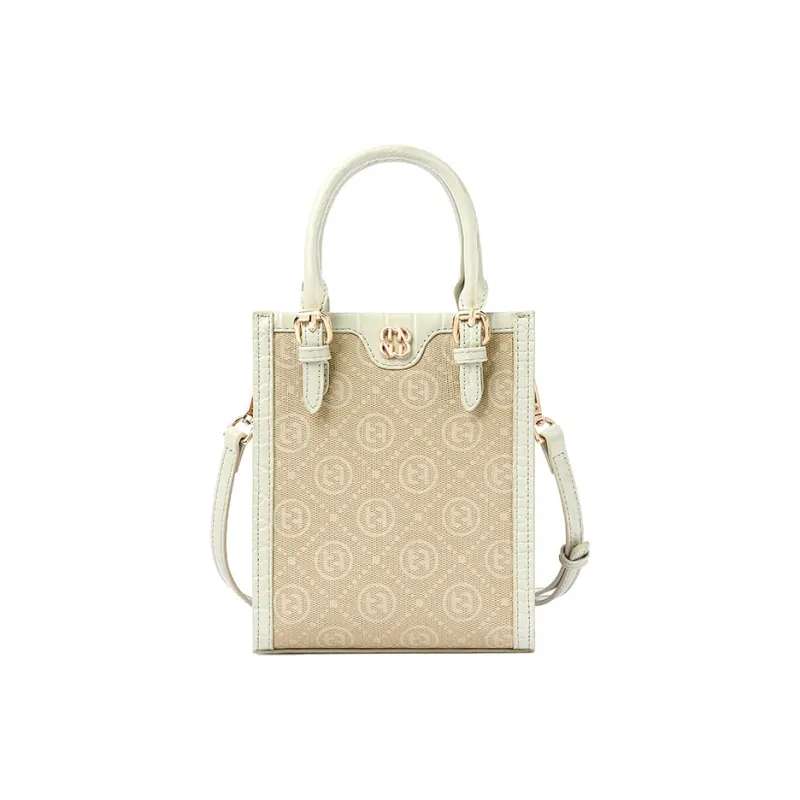 TUCANO Synthetic Leather Handbag Trumpets Women's Mist Gray-0