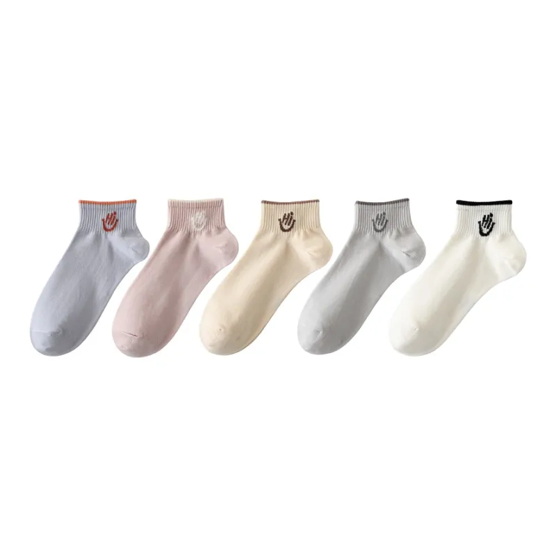 MADALLO Ankle Socks Women's 5 Pack-0