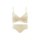 Cream, Bra Clothing Sets