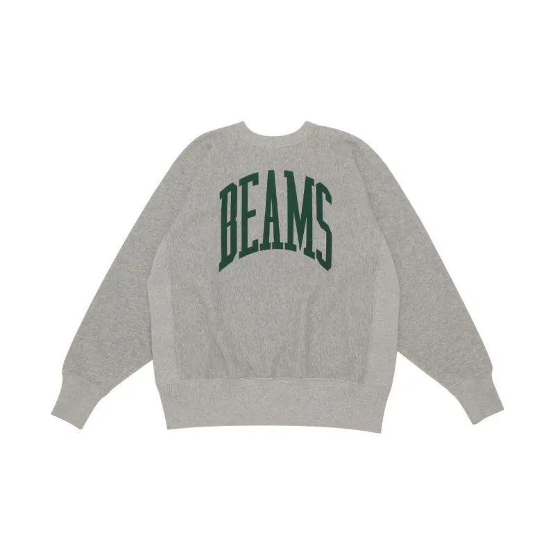 Starbucks/starbucks X Champion Beams X Starbucks Collaboration Sweatshirts Unisex Gray-1