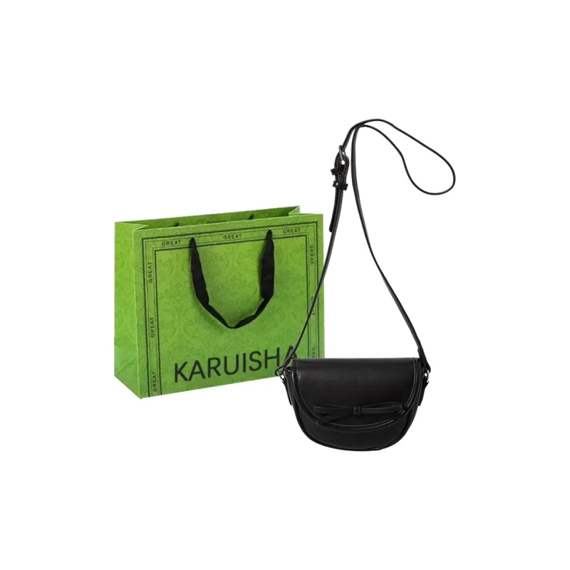 KARUISHA PU Crossbody Bag Shoulder Bag Women's White/Pink/Silver/Black-9