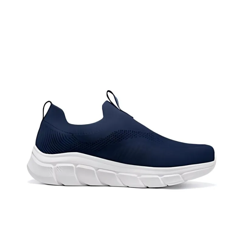 Skechers Bob's Anti Slip Wear Resistant Low Top Casual Shoes Men's Blue-1