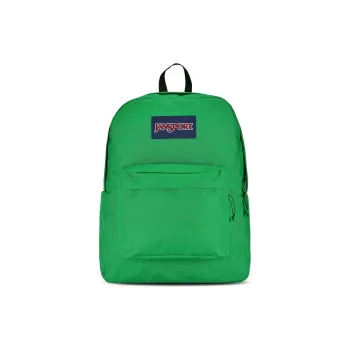 JanSport Fabric Backpack Medium Size Unisex University Green