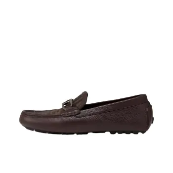 FENDI Logo Detailed Slip On Loafers