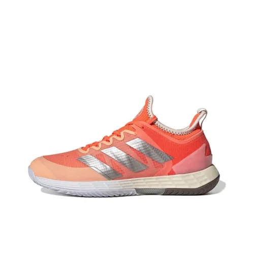 Adidas Adizero Ubersonic 4 Solar Orange Taupe Met. Ecru Tint Women's