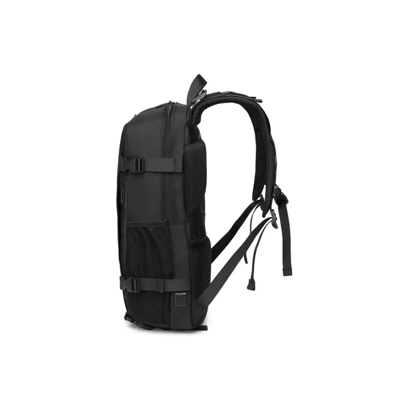 ROSEROOEN Oxford Backpack Unisex Black/Gray/Camouflage-3