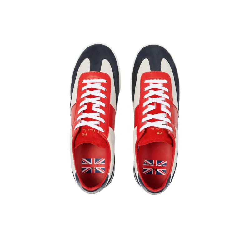 Paul Smith Dover Casual Shoes Men's Black Red-4