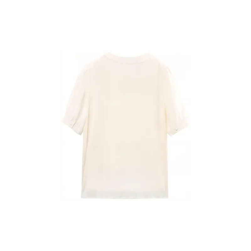 A Paradise For Awakening Shirt Women's Beige-1