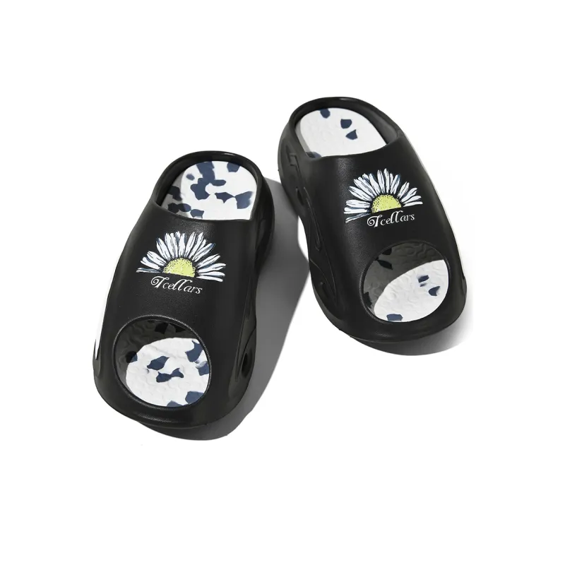 TCELLARS Graffiti Quiet Slip Resistant Odor Resistant Abrasion Resistant Quick Dry Antibacterial Slide Slippers Unisex-4