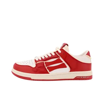 AMIRI Collegiate Skel Low Top Skateboard Shoes Men's Red