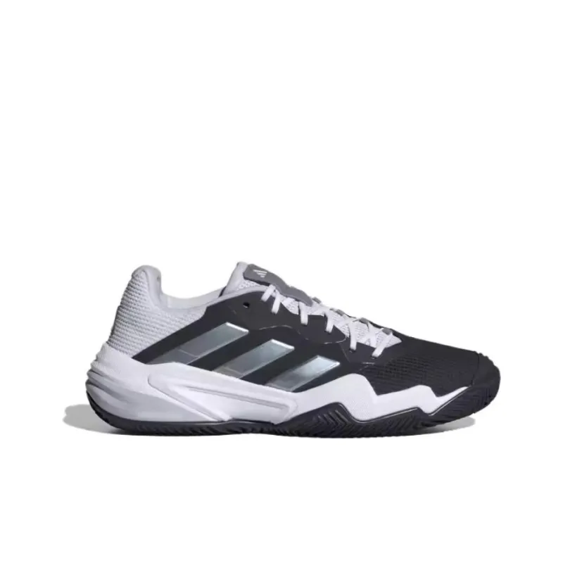 Adidas Barricade 13 Clay Core Black Cloud White Grey Three-1